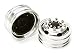 Integy RC Model C27649SILVER Billet Machined Alloy T8 Front Wheel Set for Hex Type 1/14 Scale Tractor Trucks
