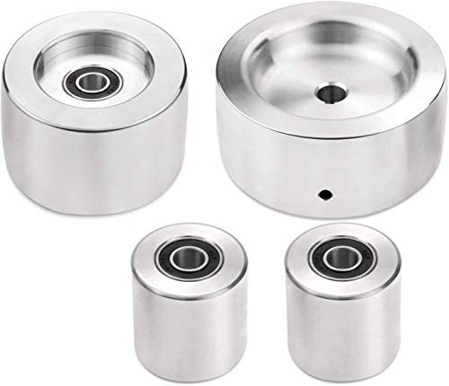 Holiday Deals 🛒 Complete Belt Grinder Knives Wheel Set, 5" Drive 5/8, 4" Tracking, 2" Idler Wheels Holiday Deals 🛒 Complete Belt Grinder Knives Wheel Set, 5" Drive 5/8, 4" Tracking, 2" Idler Wheels