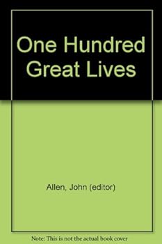 Hardcover One Hundred Great Lives Book