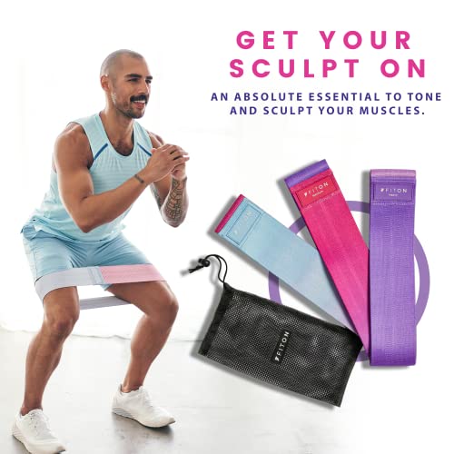 FitOn Yoga Starter Kit, Exercise Mat, Sculpt Resistance Bands and Water Bottle, Yoga Set for Beginners, Beginners Yoga Mat Set, Workout Mat for Home, Gym, Outdoor Use, Starter Yoga Equipment - Sunset - Image 5