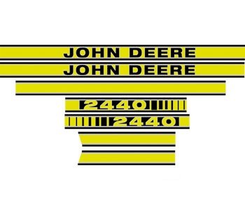 A&I Products Hood Decal Part No: A-JD409