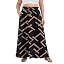 Black Geometric Stripes