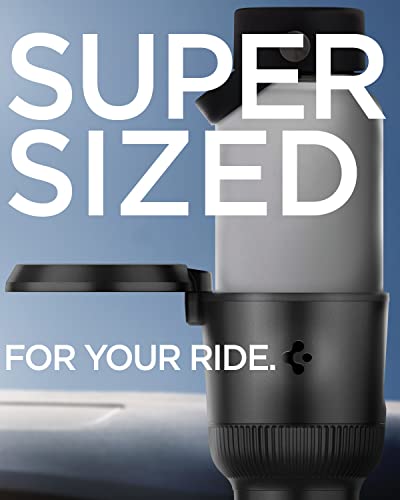 Image of Spigen Hydrohub Adjustable Cup Holder Expander for New Tesla Model Y 2025 Refresh, Model 3 /Y /S /X /Cybertruck, and More Compatible with Hydro Flask, Yeti, Nalgene, Large Bottle 32 /40 oz Tumbler