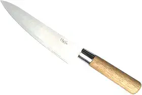 Faca Para Sushi SUSHI 8" Com Cabo Em Madeira Natural – Evolutiun Chef Line
