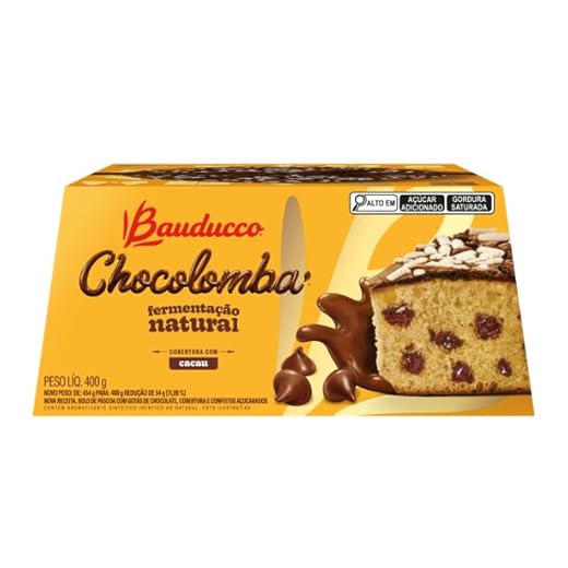 Chocolomba Gotas Bauducco 400g