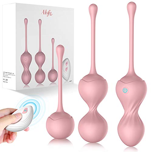 Kegel Balls Exercise Weights by AL'OFA Premium Ben Wa Balls Kit Doctor Recommended