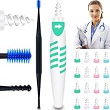 Q Grips Earwax Remover, Qgrips Earwax Removal Tool Spiral Q-Grips Ear Wax Remover Ear Wax Removal...