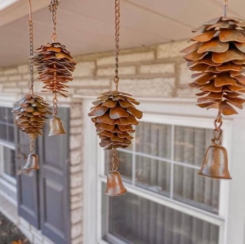 Ornements décoratifs à suspendre pomme de pin ambiance poétique