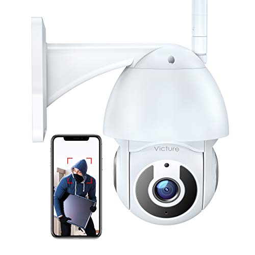 Security Camera Outdoor, Victure 1080P WiFi Home Security Camera with Pan/Tilt 360° View