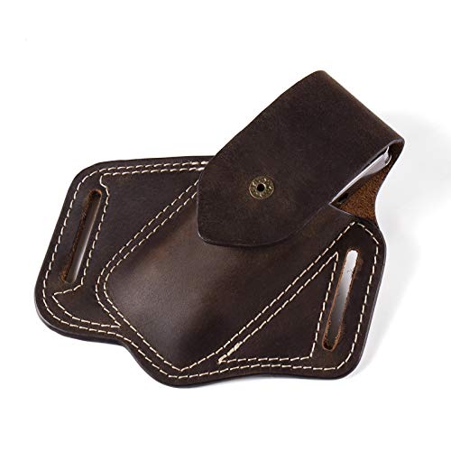 Gentlestache Multitool-Tasche für Gürtel, EDC Ledergürtel Organizer, Leder Multitool Tasche, praktische EDC Gürteltasche für Herren Cover