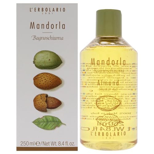LErbolario Almond Shower Gel For Unisex 8.4 oz Shower Gel