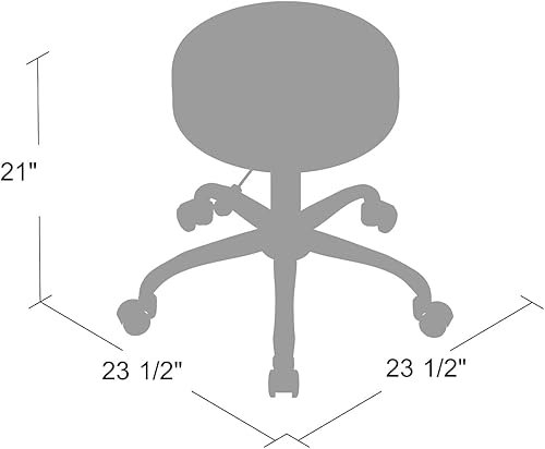 Miniatura 7 de Taburete médico Boss Office Products cómodo en color beige Madera Negro