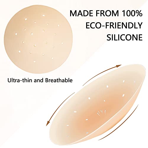 Popda Sticky Boobspush Up Bra,Silicone Bra Cups,Sticky Boobsfor Women,Sticky Bra Lift,Stick On Bra Cups,Reusable (One Size) #TOP6