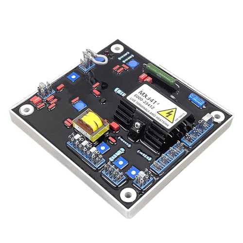 Condensateur rouge AVR MX341 module stabilisateur de tension de groupe électrogène robuste