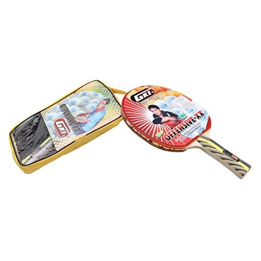 GKI Offensive XX Computerised Printed Cover Table Tennis Racquet
