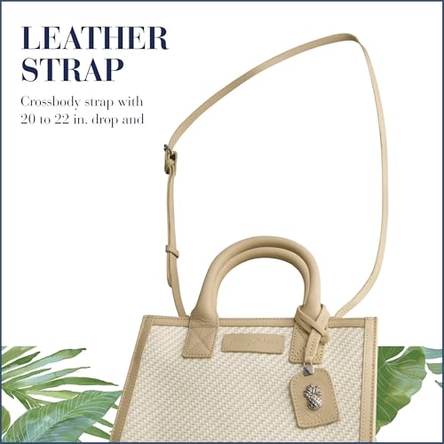 Bolso Tote para mujer con diseño tejido y asa ajustable miniatura 4