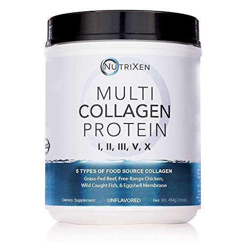 Multi Collagen Powder - Unflavored - 16oz - Lab Tested - Grass Fed Beef, Wild Caught Fish, Cage Free Chicken & Eggshell Membrane - 5 Collagen Protein Powder, Dairy Free, Non GMO, Collagen Supplements Multi Collagen Powder - Unflavored - 16oz - Lab Tested - Grass Fed Beef, Wild Caught Fish, Cage Free Chicken & Eggshell Membrane - 5 Collagen Protein Powder, Dairy Free, Non GMO, Collagen Supplements