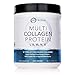 Multi Collagen Protein Powder - Blend of Grass Fed Beef, Chicken, Fish & Eggshell Hydrolyzed Collagen Peptides Providing Type I, II, III, V & X - for Healthy Joints, Skin, Hair & Nails (Plain, 16 oz)