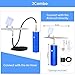 COLOR PEAK Airbrush Kit with Compressor Cordless Dual Action Airbrush Set Rechargeable Detachable Air Brush Gun Portable Airbrush Kit for Makeup Art Painting Craft Cake Tattoo Model Barber