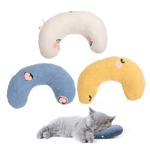HANABASS Cat Pillow Set Pet Cat Cushion for Neck Support Household Pillow for Puppies Breathable