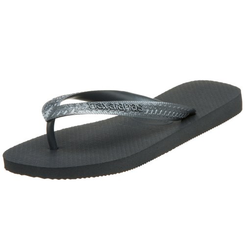 Havaianas(ハワイアナス) レディース ビーチサンダル トップメタリック US サイズ: 11-12 カラー: グレー