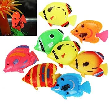 KAPOOR ENTERPRISE Ornamental Fish Pet Supplies Aquarium Decorations Artificial Fake Floating Fish (Color May Vary) (12 Piece) (B09YHTFC43) Amazon Price History, Amazon Price Tracker