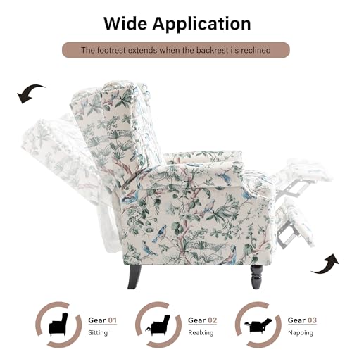 Sillón Floral Plegable Bird miniatura 5