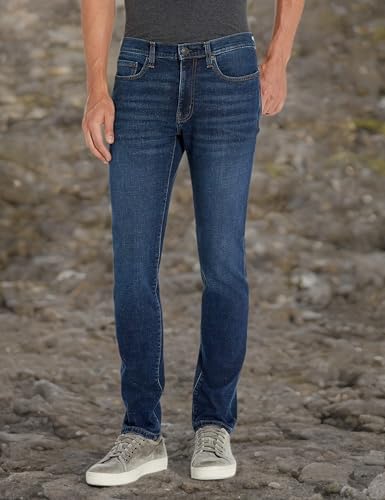 Amazon Essentials Men's Skinny-Fit Stretch Jean, Dark Vintage, 34W x 28L - 3