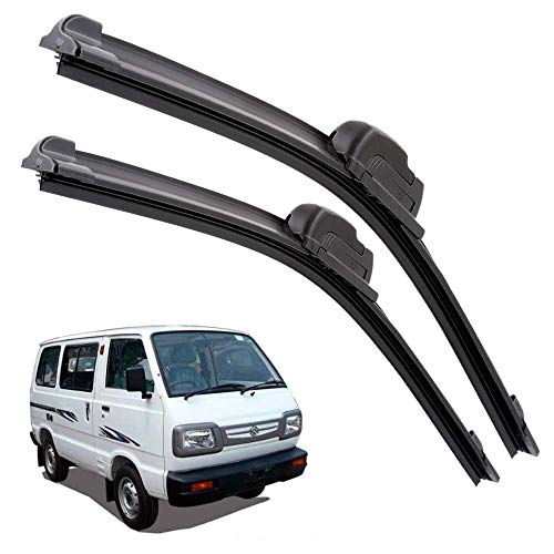 Euro Care Windshield Car Wiper Blades Compatibility With Maruti Suzuki Omni - Set of 2Pc (D-12,P-12)