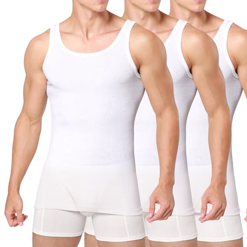 Smart Sir - Smart Sir Débardeur Homme Lot de 3/5 100% Coton Maillot de Corps Toutes Les Tailles et Les Couleurs