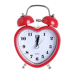 SHISEDECO 3 Inches Cute Twin Bell Loud Alarm Clock Silent Analog Quartz Nightlight Tableclock SHISEDECO 3 Inches Cute Twin Bell Loud Alarm Clock Silent Analog Quartz Nightlight Tableclock item