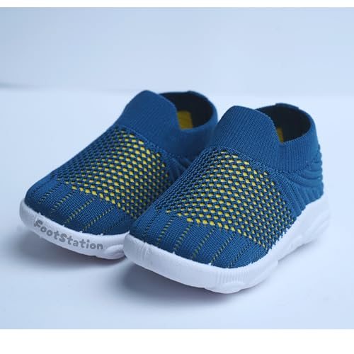 Image of Infant Shoes for Baby Boys & Girls | Musical Sound Walking Shoes | First Walker Shoes for Toddlers | Lightweight Breathable Knit Sneakers | Soft Sole Comfortable Slip On Shoes for Newborns, Babies & Kids