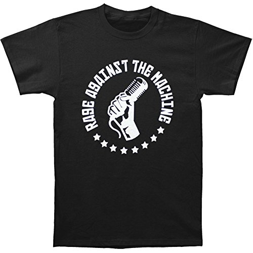 Rage Against The Machine Microphone Slim Fit T-Shirt X-Large