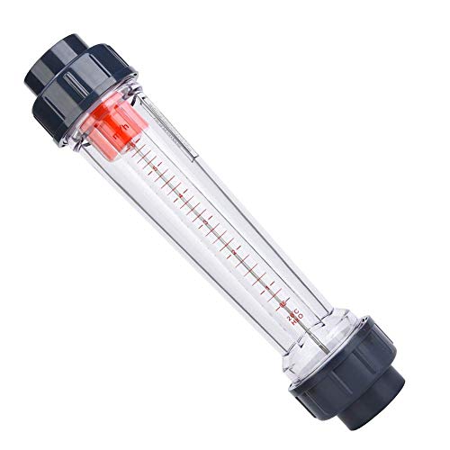 Débitmètre de liquide, 0,6-6 m³/H Type de tube ABS haute précision Débitmètre d'eau Diamètre intérieur 50 mm/2 pouces