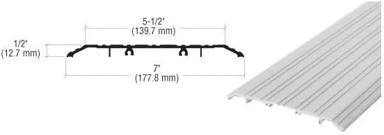 CRL Aluminum Saddle Threshold 7" Wide 1/2" High - 36-1/2 in Long