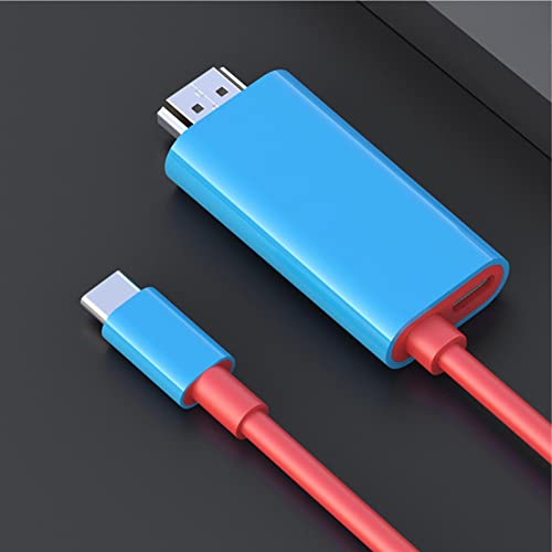 USB C toHDMI Adapter | 4K Display & Charging for Phone Tablet Laptop - USB C Charging Cable 55W Fast