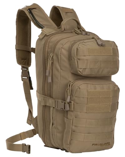 Surge Tactical Hydration Pack by Fieldline | Military Backpack with MOLLE System | Survival Bug Out Bag | 22L Storage Capacity + 3L Reservoir (Digital Sand)