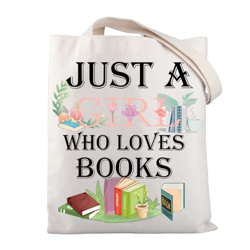 Sac fourre-tout pour passionnées de lecture en toile résistante