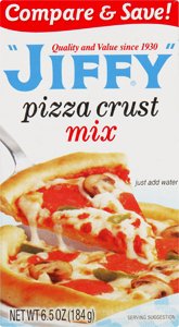 Jiffy Jiffy Pizza Crust Mix, 6.25 oz (Pack of 24)