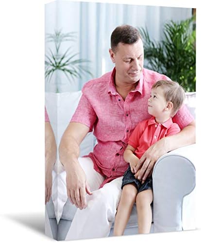 EasyRota Create Personalized Wall Art with Your Photo on Canvas - Custom Canvas Prints for Family - Personalized Canvas Pictures for Wall to Print Framed (24" X 36")