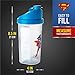 Paladone Superman and Batman Protein Shakers | Protein for All DC Comic Fans | 32 oz.