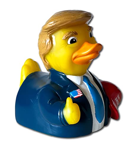 Celebriducks The Donald Duck Floating Rubber Ducks - Collectible Bath Toy Gift For Kids & Adults Of All Ages #TOP3