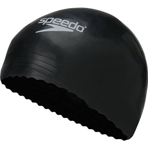 Speedo Solid Latex Cap Speedo Black 1SZ