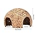 Generisch Kaninchenhaus - Grashaus Für Kaninchen | Meerschweinchenhaus | Bequemes Häschen-Hamster-Haus | Geflochtene Tierhütte | Handgefertigtes Häschen-Grashaus | Kaninchenhäuser Und Verstecke