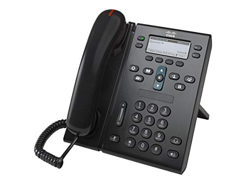 Cisco CP-6941-C-K9 6941 Unified IP Phone - 1 x RJ-9 Headset, 2 x RJ-45 10/100Base-TX PoE - 4Phoneline(s) - Desktop, Wall-mountab