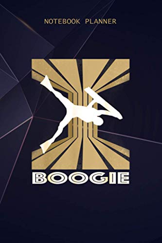 Notebook Planner Vintage And Retro Boogie Boarding Bodyboard: 6x9 inch, Cute, Journal, 114 Pages, Home Budget, Monthly, Daily Journal, Planning