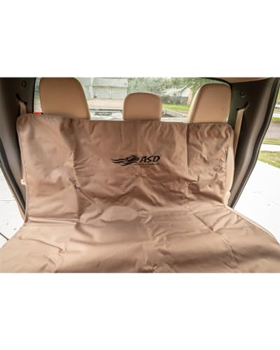 Banded Avery Sporting Dog Rear Seat Hammock – Waterproof & Protective Car Seat Cover for Dogs