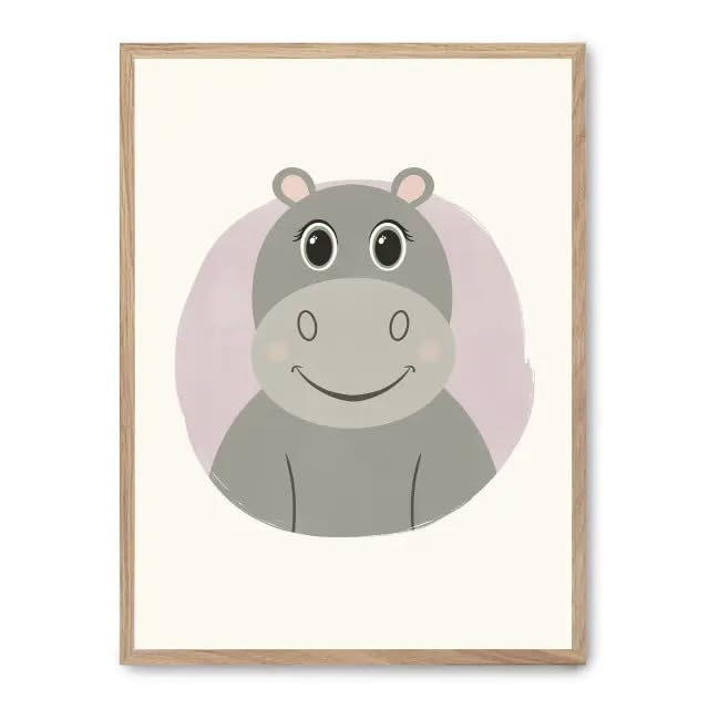 Tableau hippo ii FASE5 déco moderne pour salon stylé