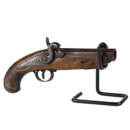 Hand Gun Stand Universal Semi-Auto & Revolver Accessory Pistol Display Powder Coated Steel Single #TOP6