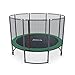Produktbild Ampel 24 Deluxe Outdoor Trampolin 366 cm komplett mit Außennetz, Belastbarkeit 160 kg, Sicherheitsnetz mit 8 gepolsterten Stangen und Stabilitätsring